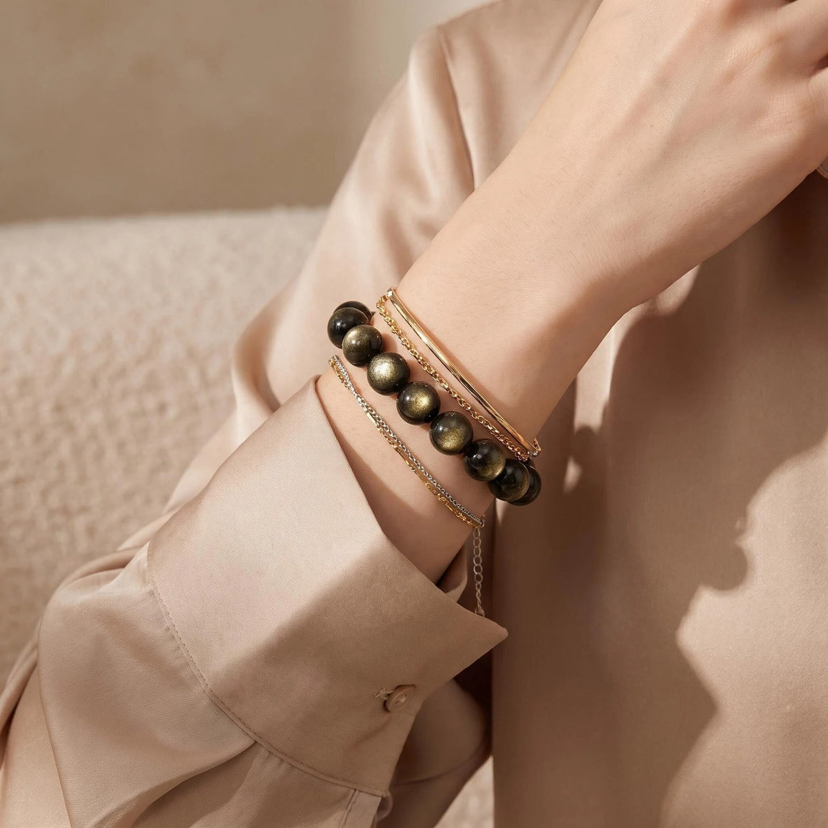 Obsidian Bracelet - Protection