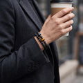 Tiger's Eye Double-Loop Energy Bracelet