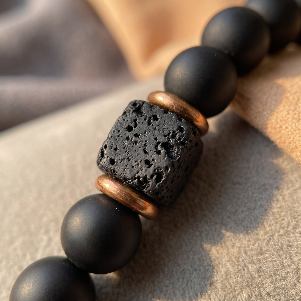 Lava Stone Bracelet
