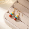 Tri-Color Energy Earrings