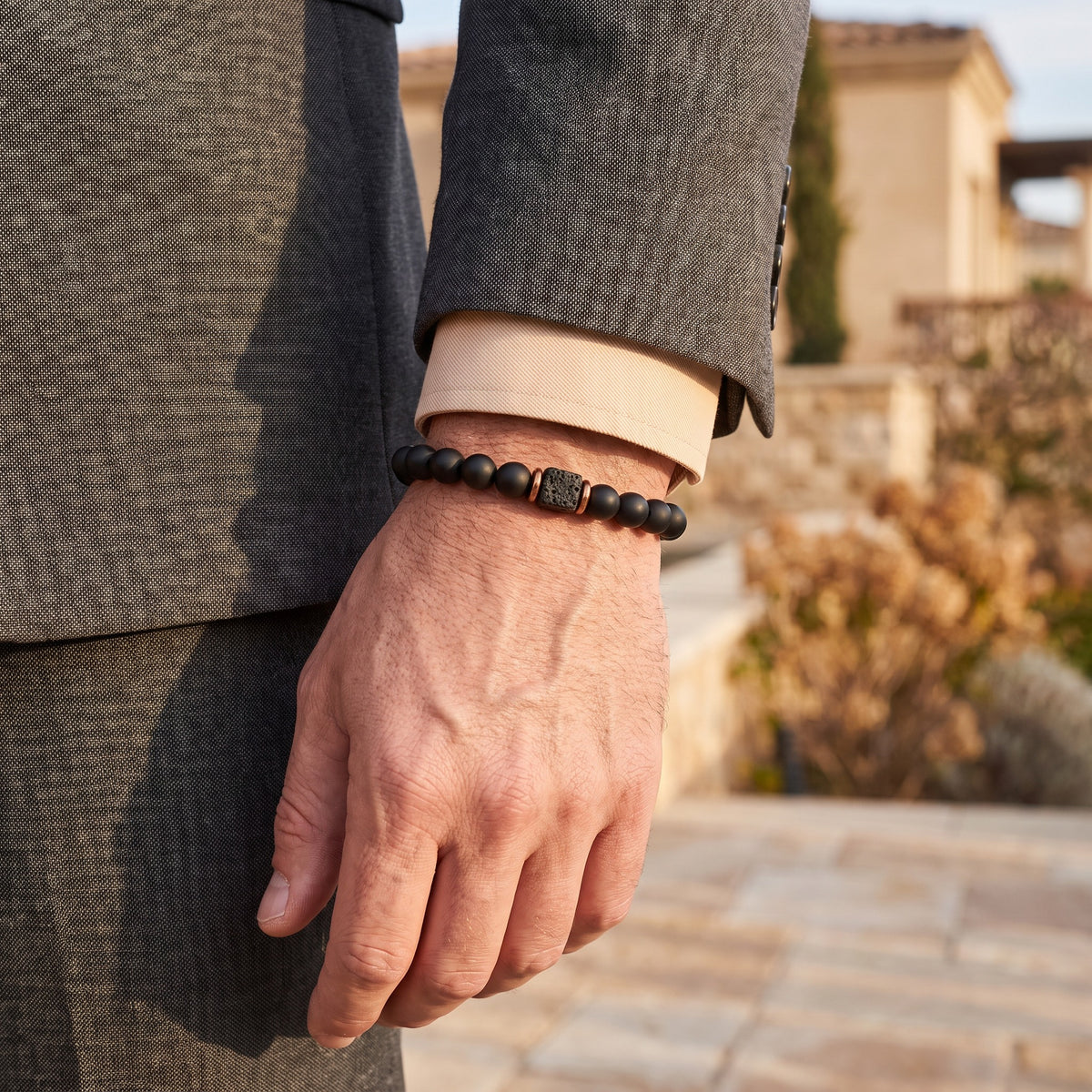 Lava Stone Bracelet